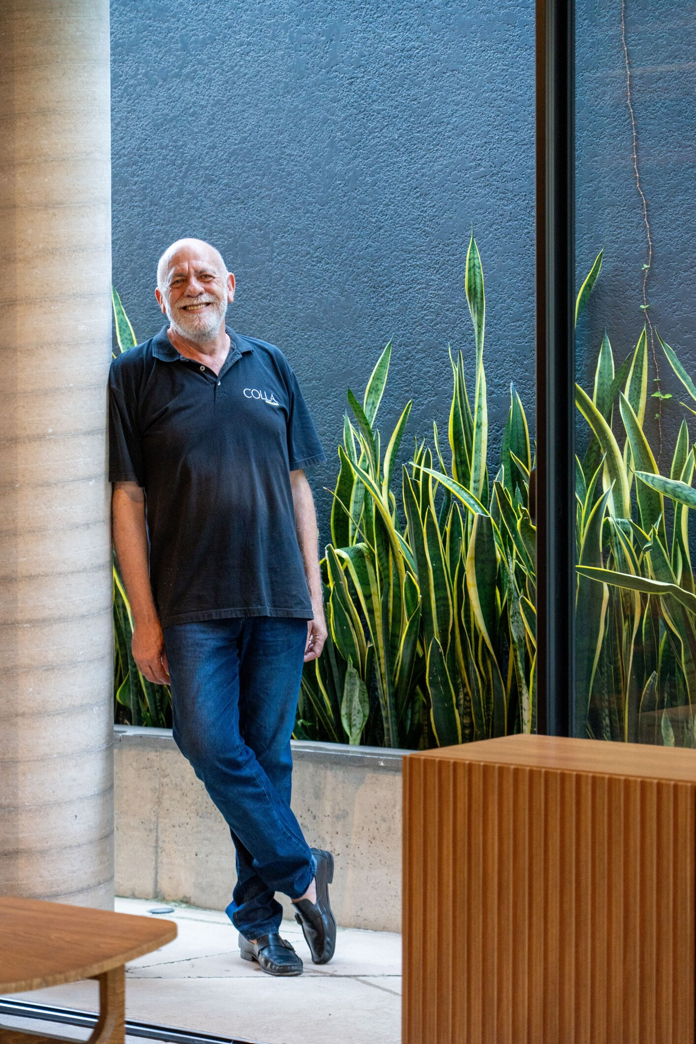 Retrato de Nereu, consultor imobiliário Colla.