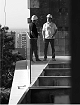 Zé e Rafael conversam em uma das sacadas do Brava.